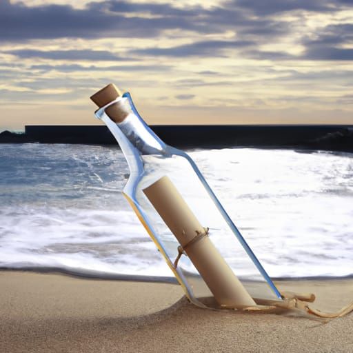 Message in a bottle...