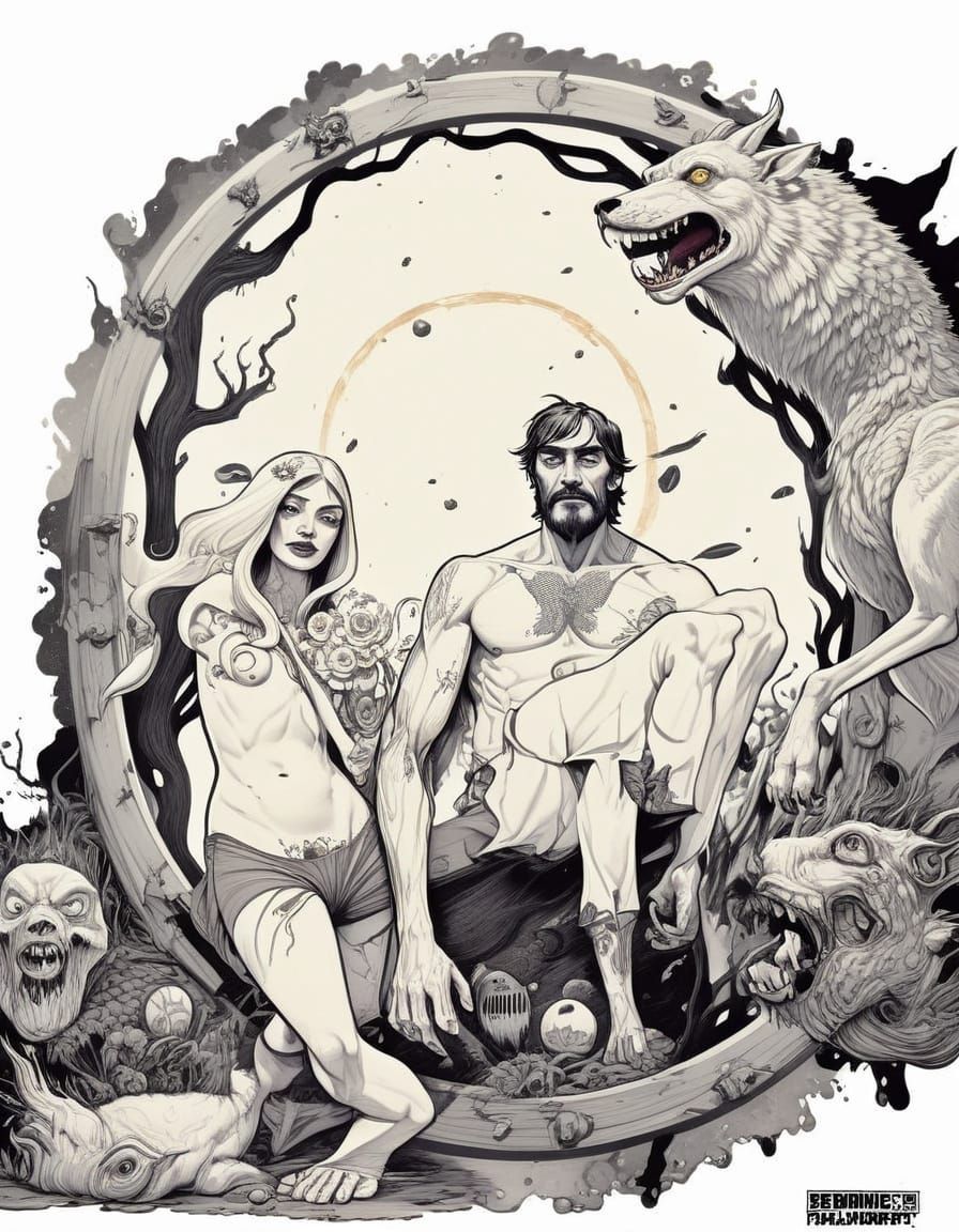 A Mysterious Ritual of Golden Hour Bloom