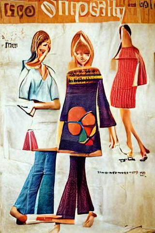 Vintage Simplicity Sewing Art: 1960s Advertising