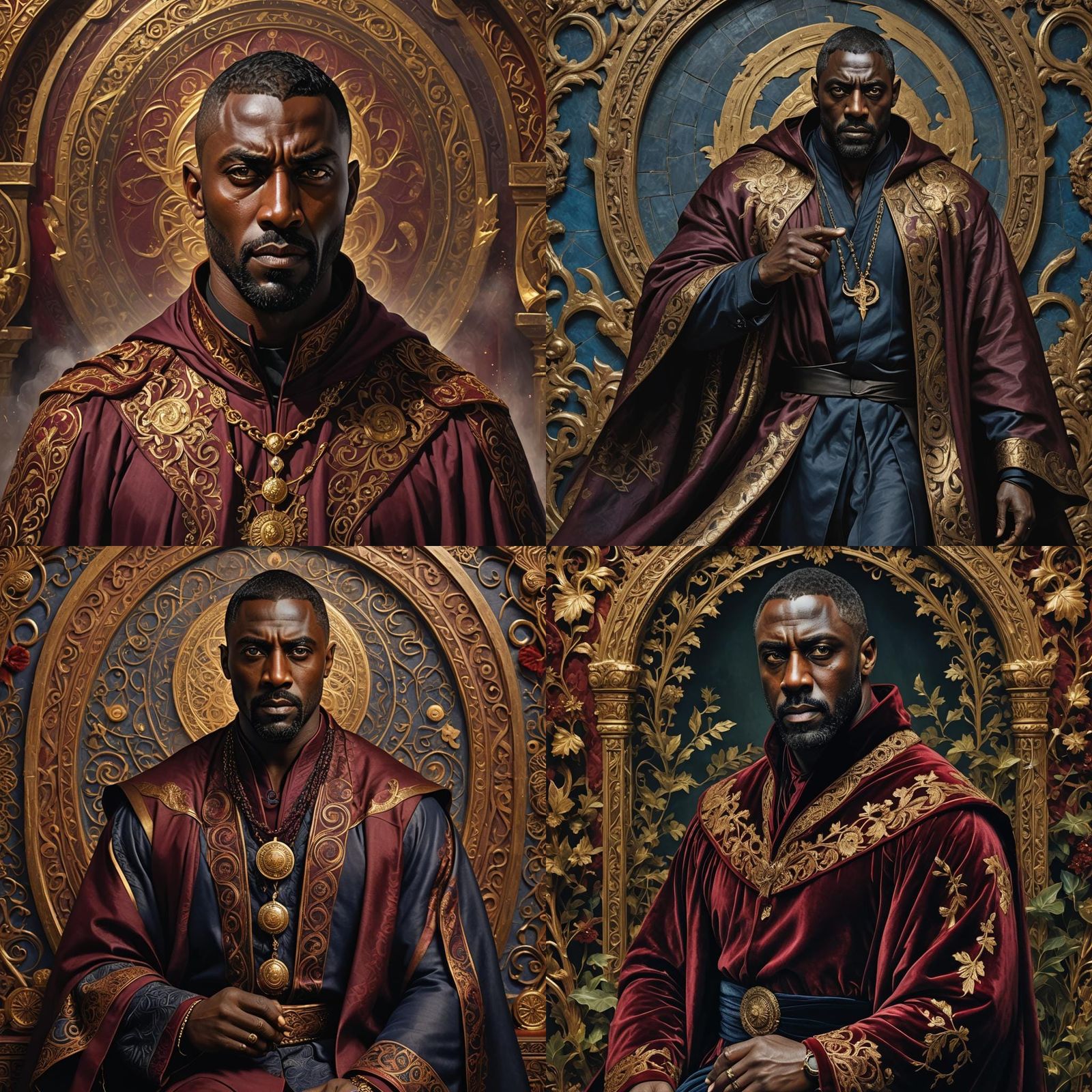 Intricate Digital Painting of a Powerful Nobleman