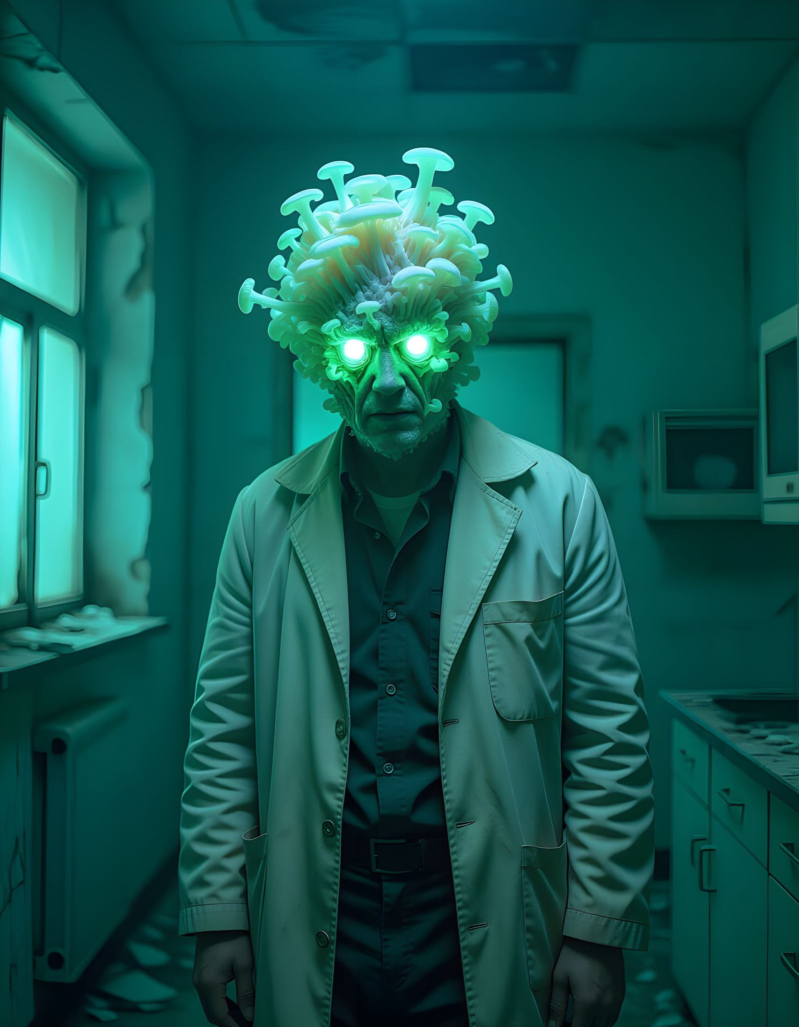 Fungus Consumes Man After Soviet Lab Leak