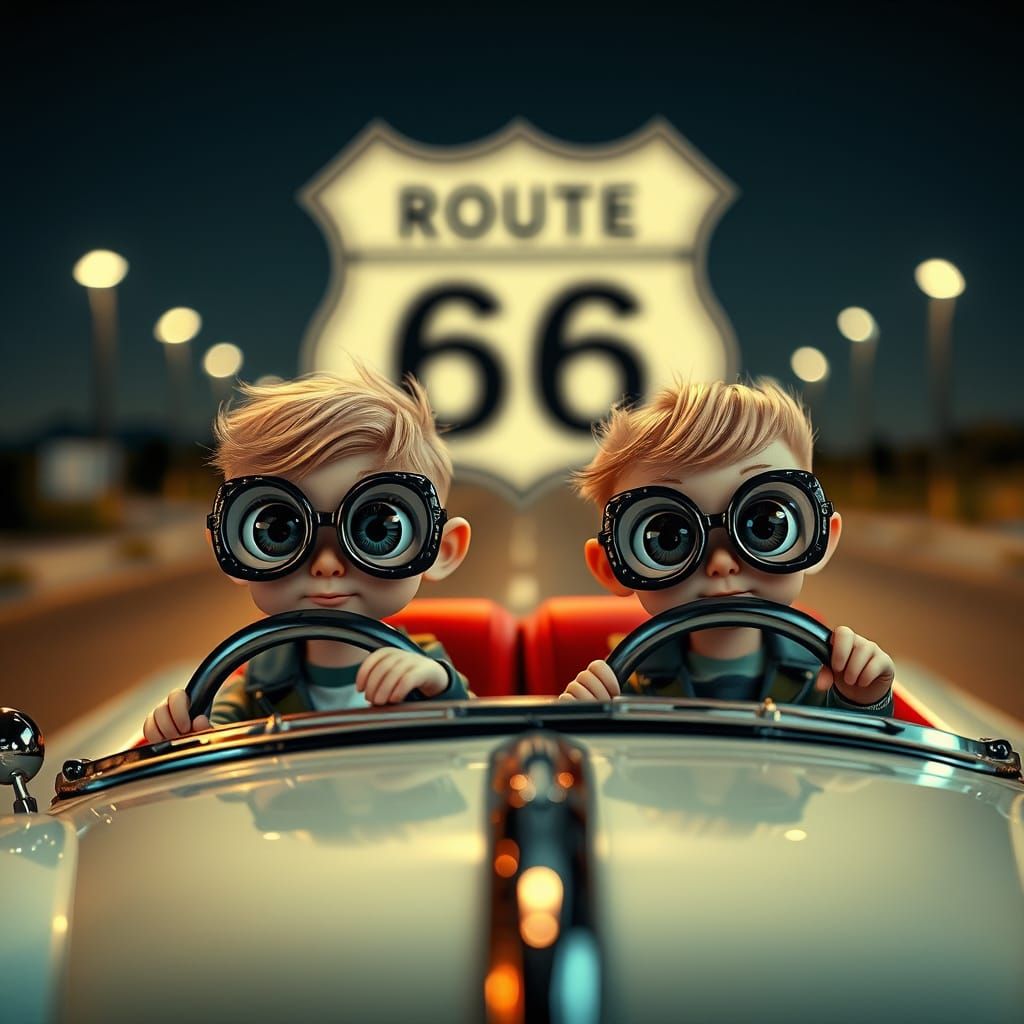 Adorable people travelling America