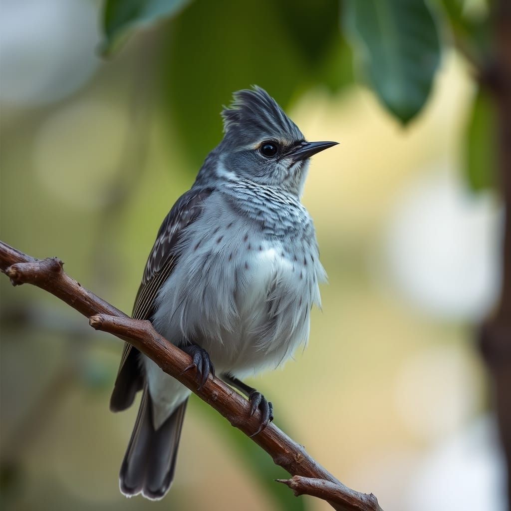 Mercury Nightingale Reflects Iranian Woman's Face