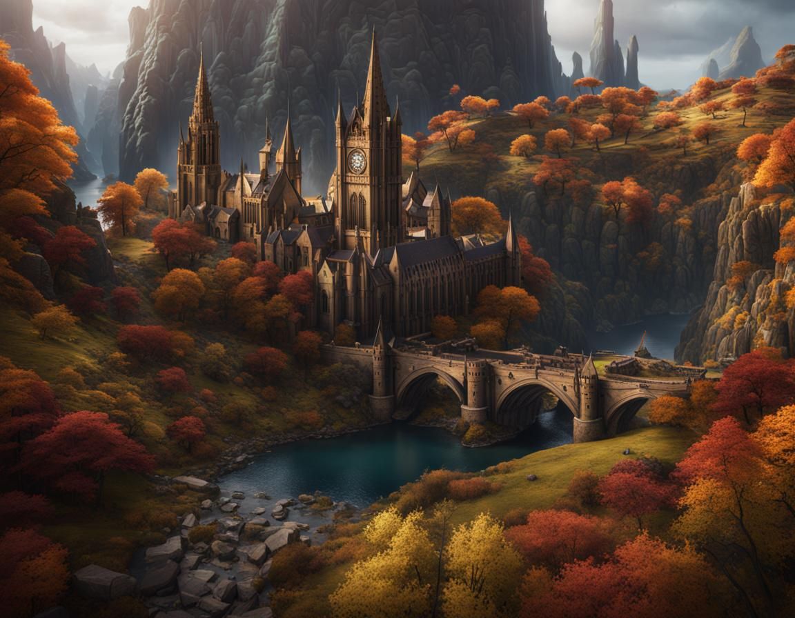 Gallifrey Inspired Landscape