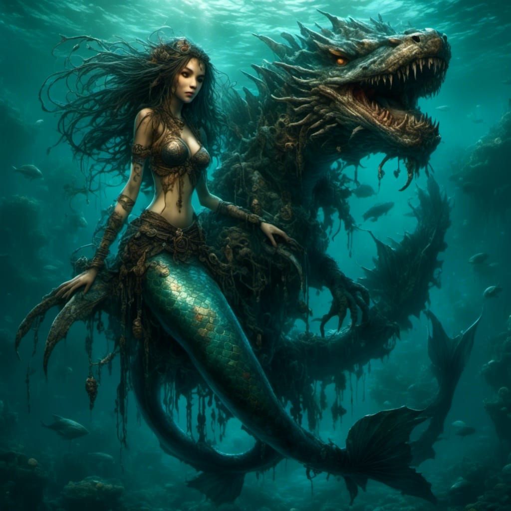 Vampire Mermaid