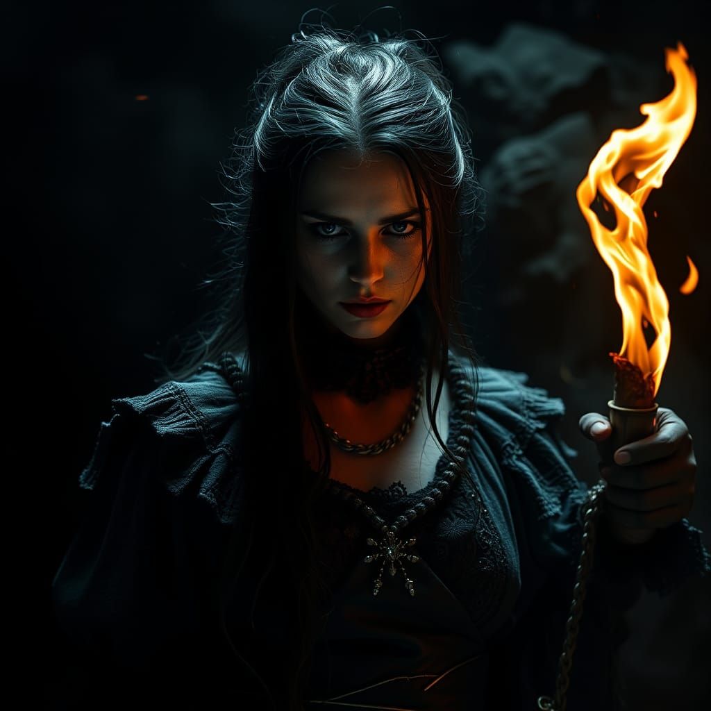 Dark Cinderella in a Nightmarish Biomechanical Setting