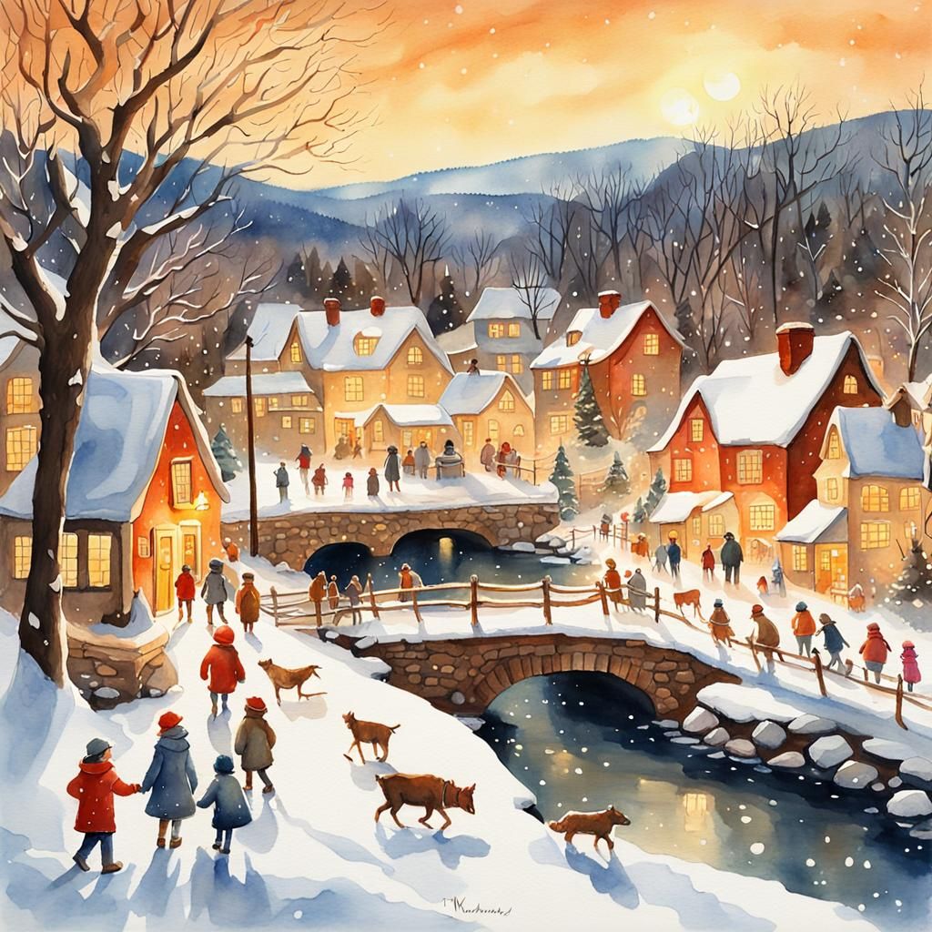 Whimsical Winter Wonderland of Candlewick Creek