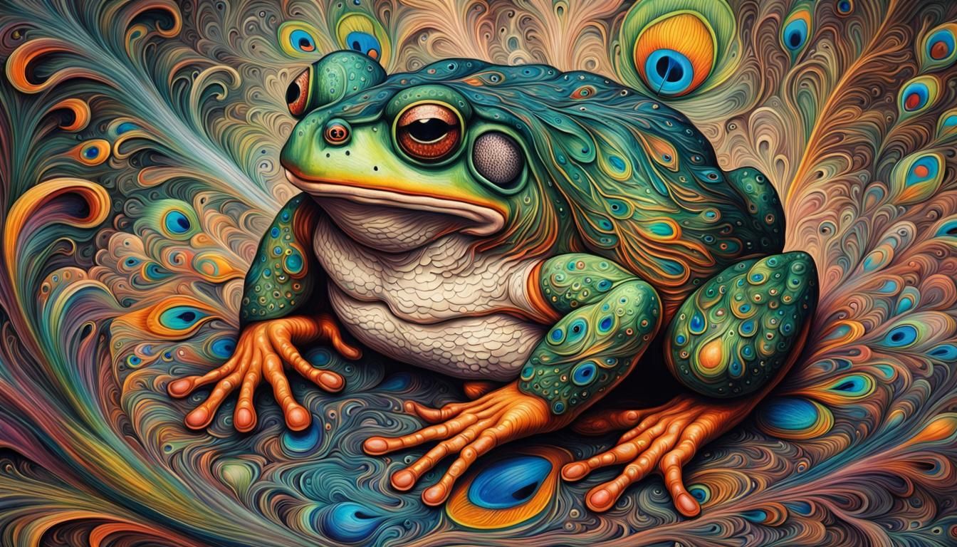 Fractal Frog