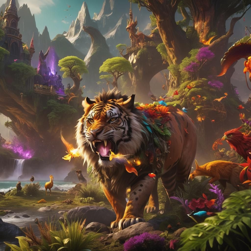 Fantastic Hybrid Animal Concept Art