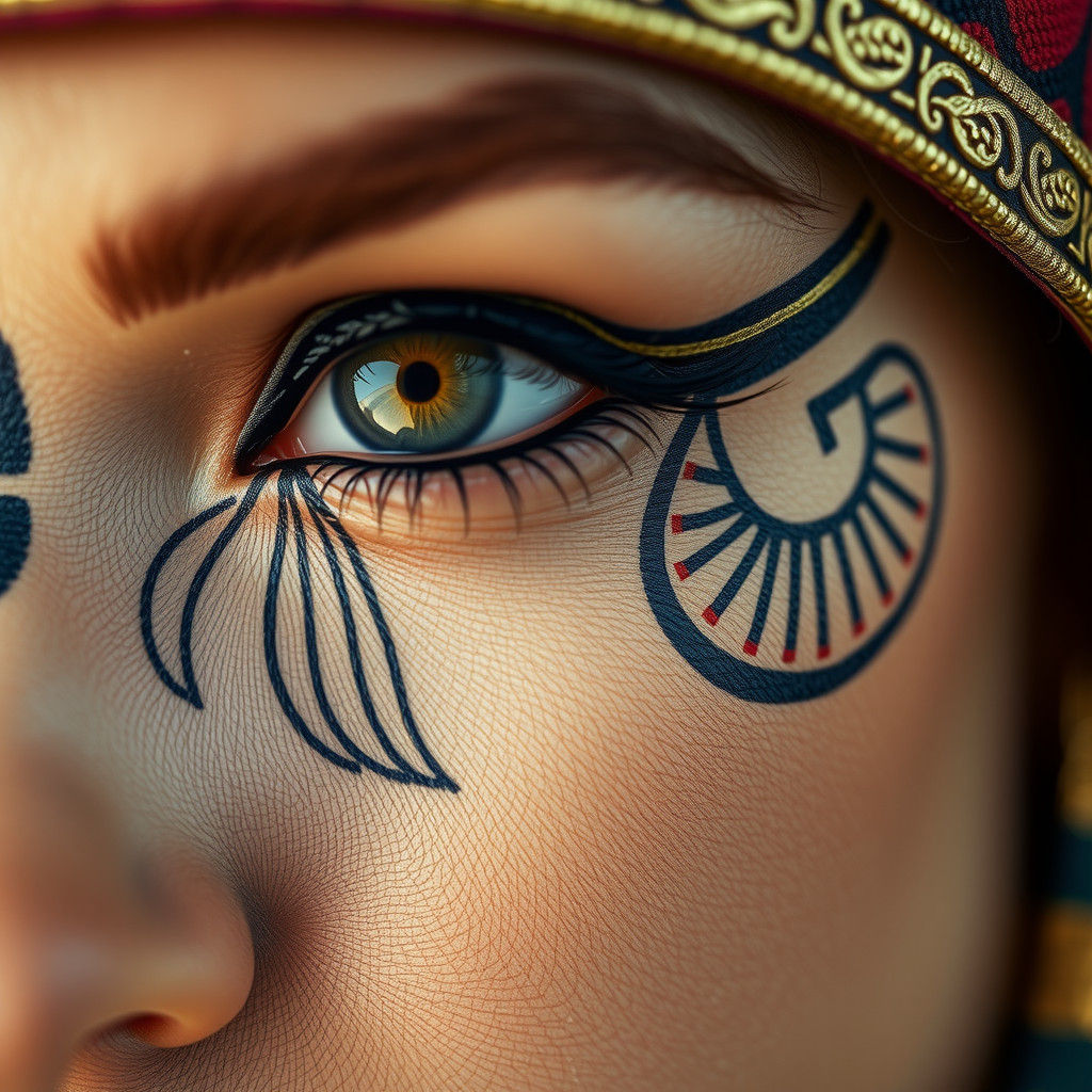 Ancient Egyptians pattern