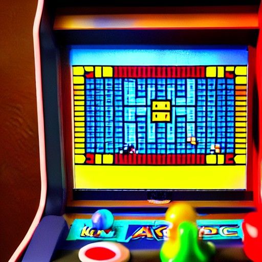 Pac-Man Arcade Game Screen