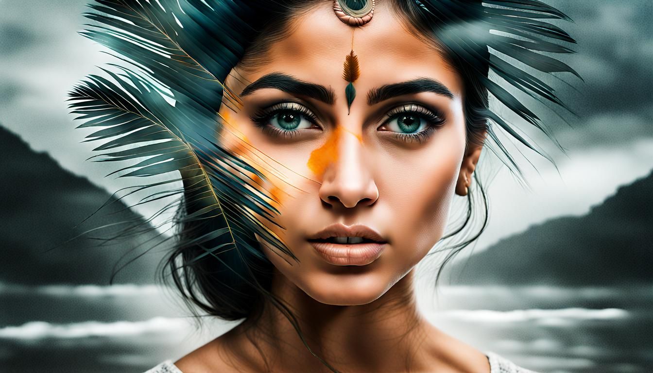 South Asian female beauty