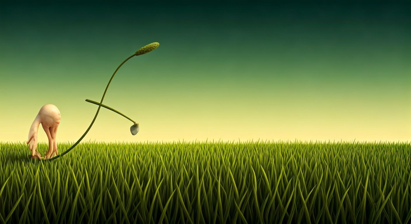 Surreal Landscape Inspired by Olbiński