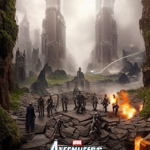 The Avengers: Epic Cinematic Digital Matte Painting