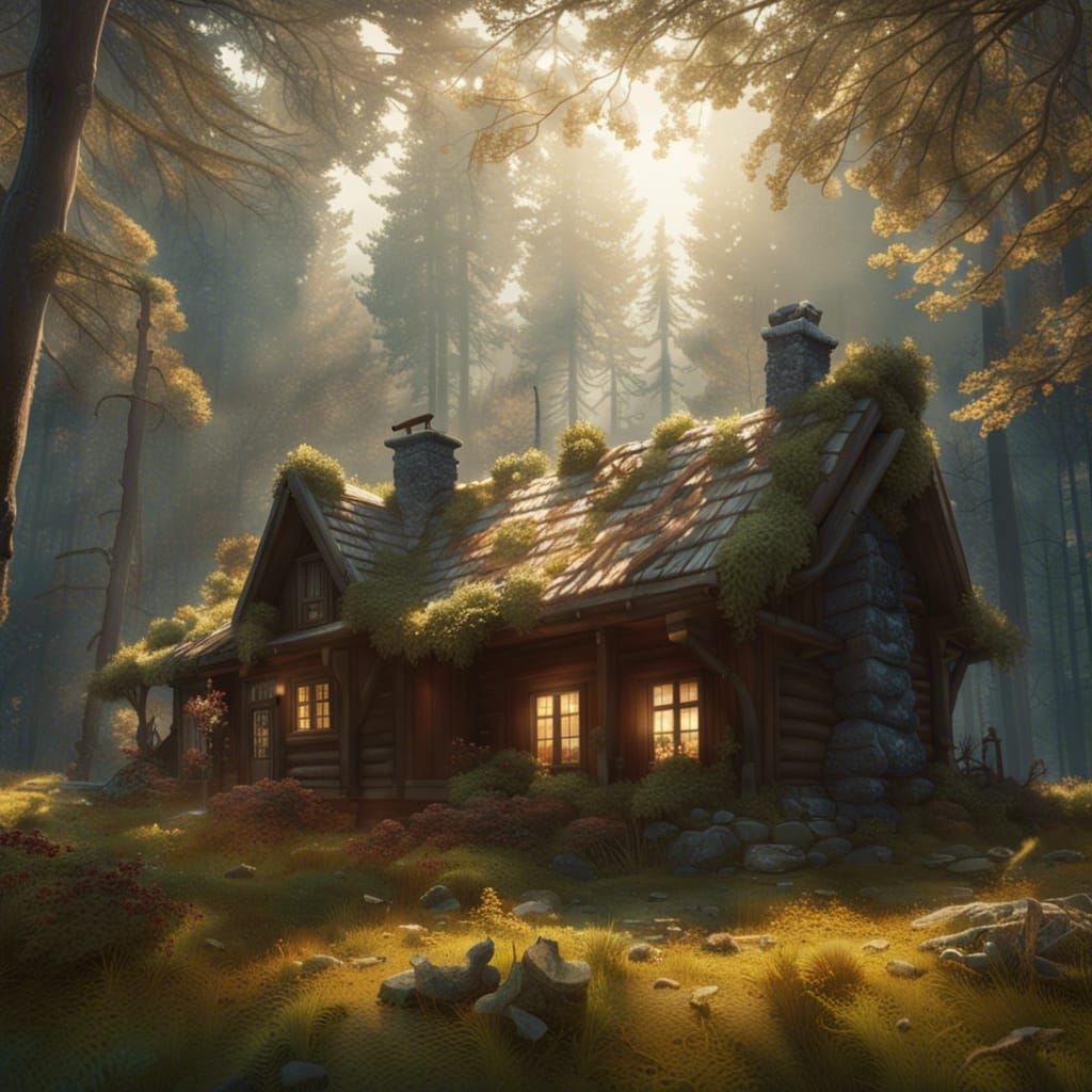 Cozy Cabin in the Woods