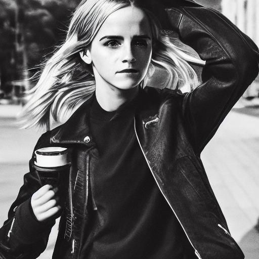 Blonde Woman on Skateboard: Professional Photography