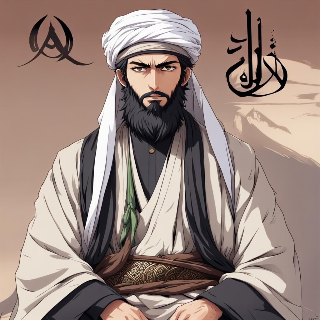 Islamic Emirate of Afghanistan as Anime Character