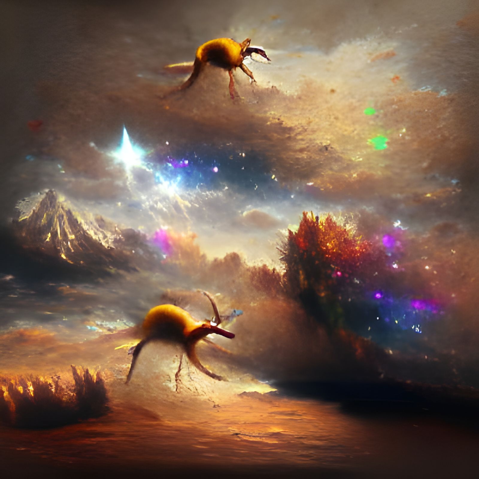 Reaching for the Stars: Space Dust and Martians