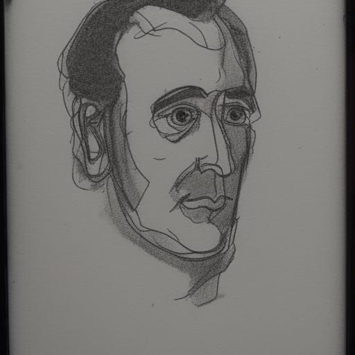 Life Drawing of a Man