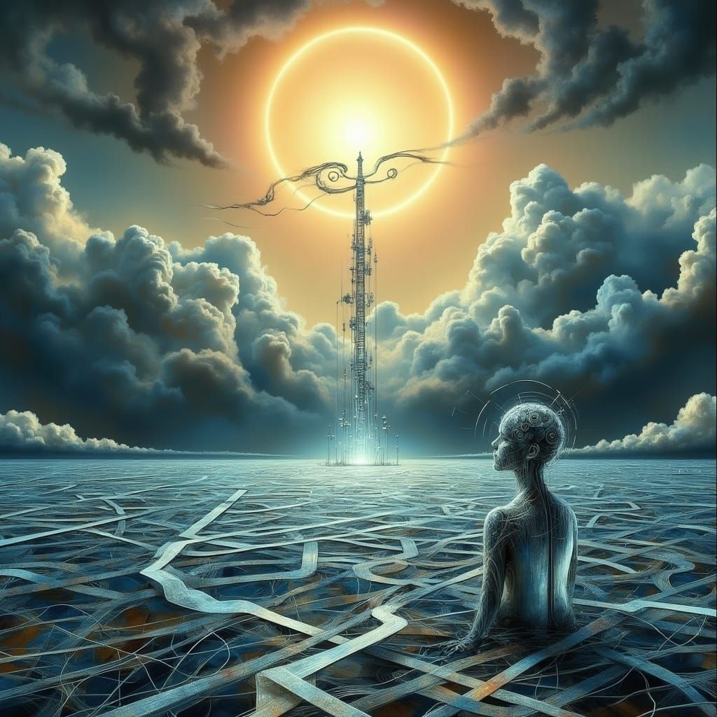 Ethereal Quantum Realm Landscape