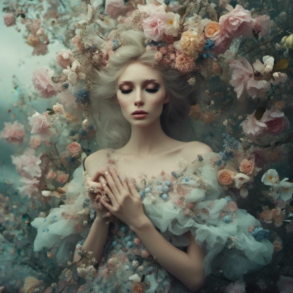 Magical Portrait Inspired by a Poetic Song