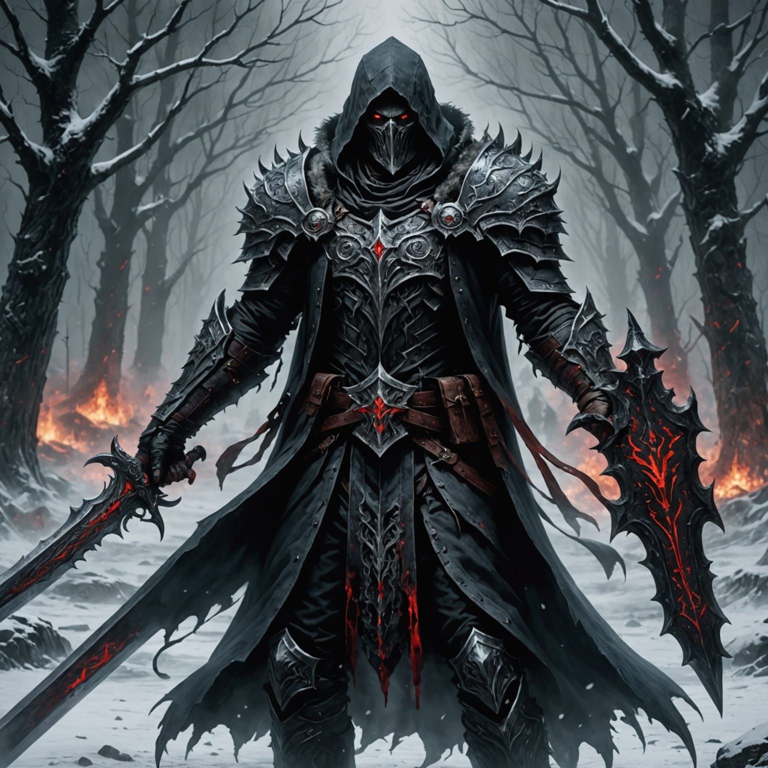 Darkness and Frost: A Blood-Soaked Vision