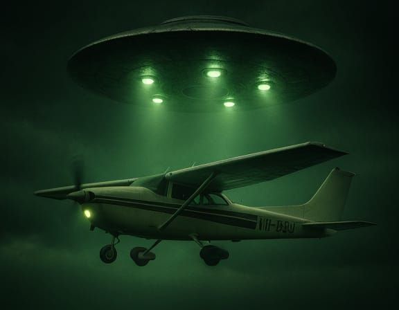 1978 Bass Strait UFO Encounter: National Geographic Style
