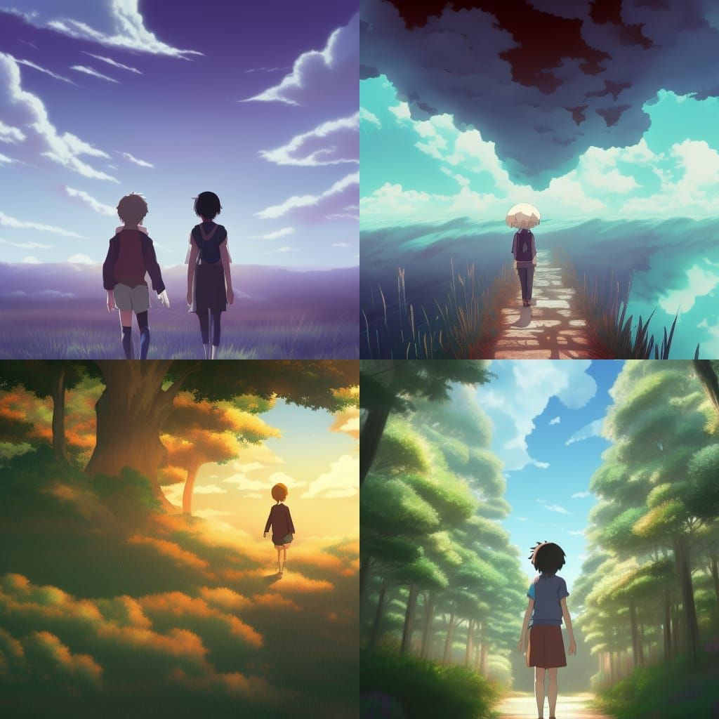Anime Key Visual: Wayward Son in Ghibli Style