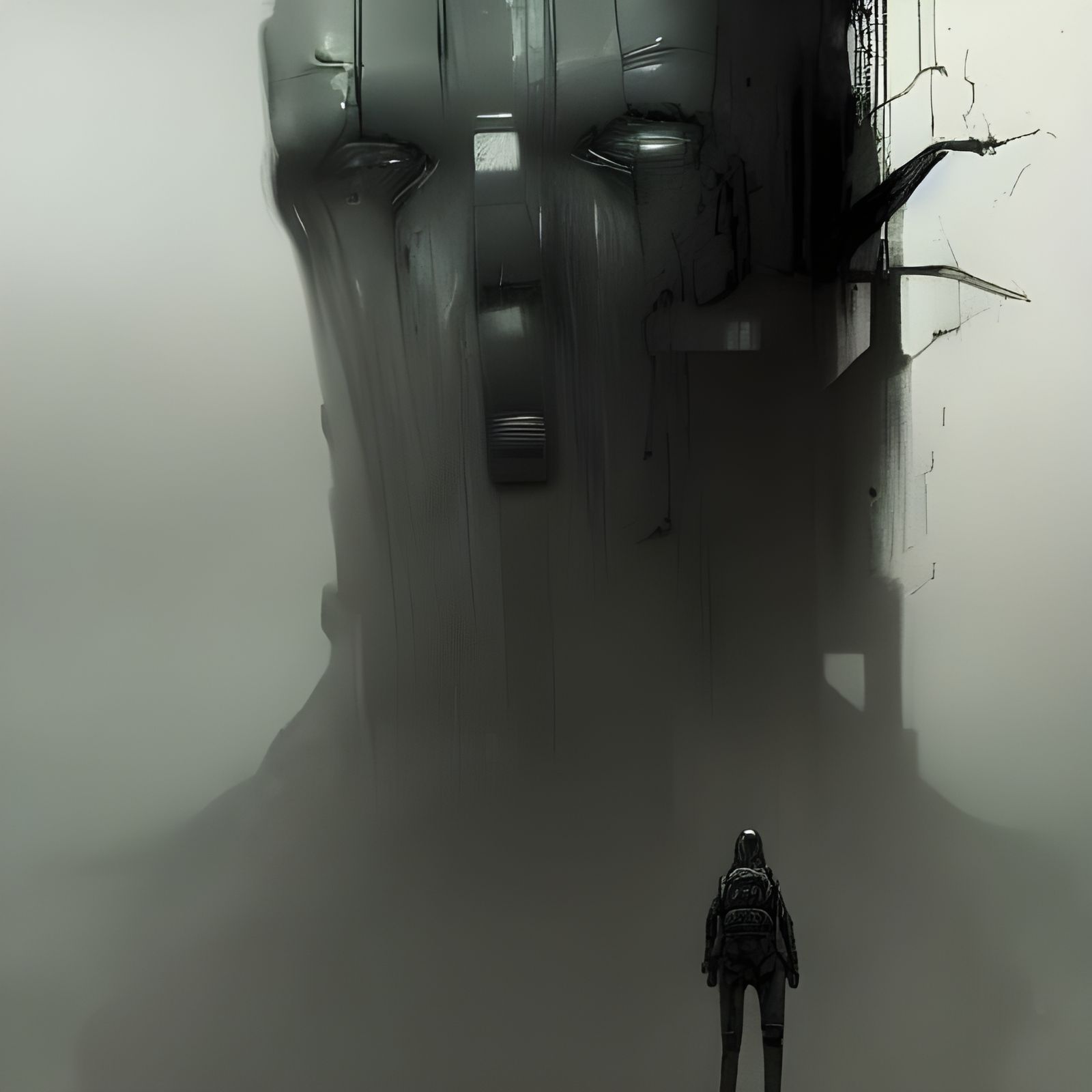 Sinister Death Stranding Landscape by Rutkowski