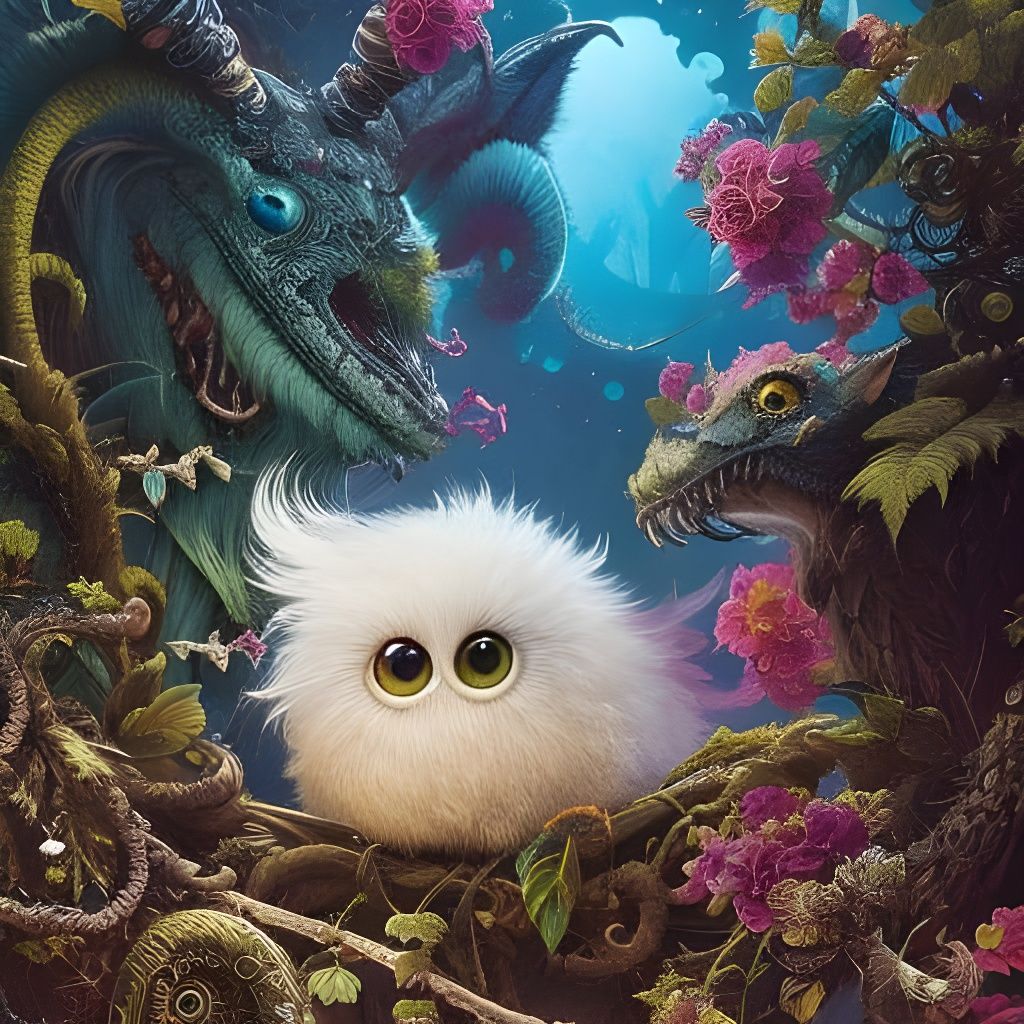 "GOOD MORNING!" said the creatures of the forest....