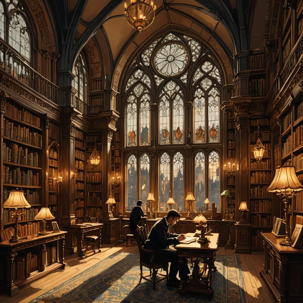 Gothic Library: A Writer's Victorian Study