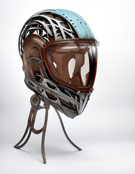 "Rust & Resilience: Post-Apocalyptic Helmet Concept Art Series". Vault13.