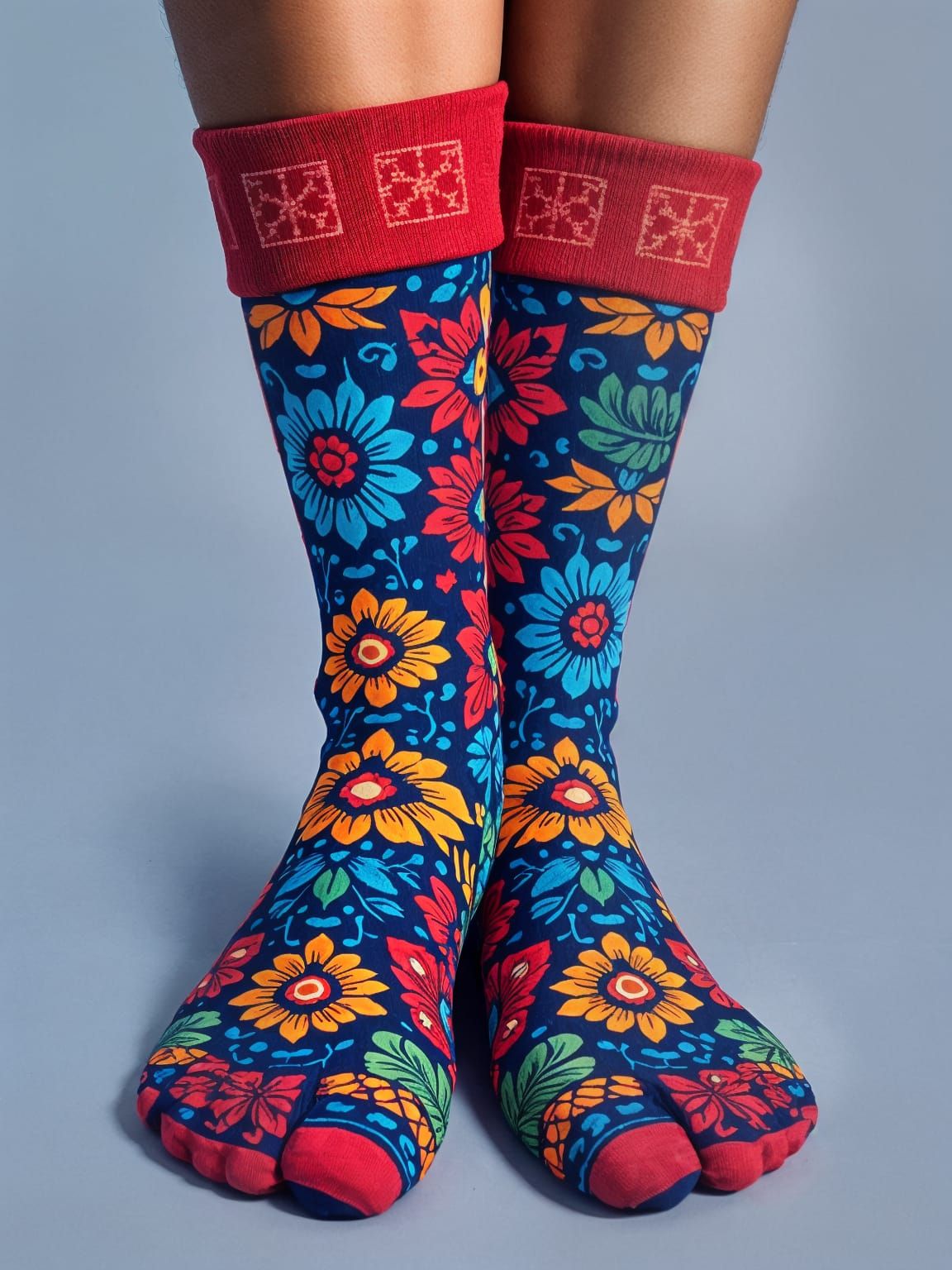 Colorful Socks with Unique Patterns