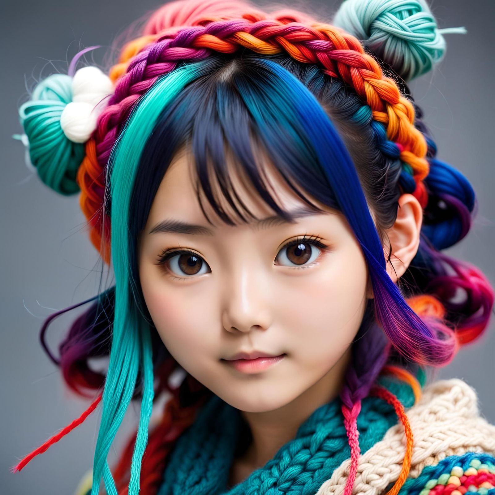 Finding joy in every stitch.