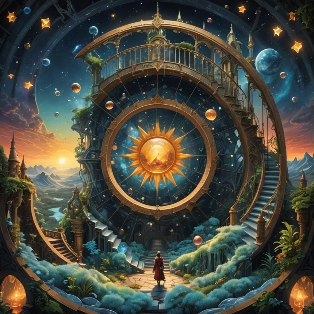 Crystal Mansion: A Sci-Fi Concept Art Masterpiece