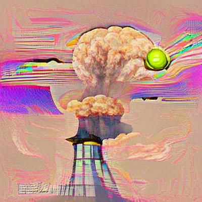 Dramatic Nuclear Explosion Mushroom Cloud
