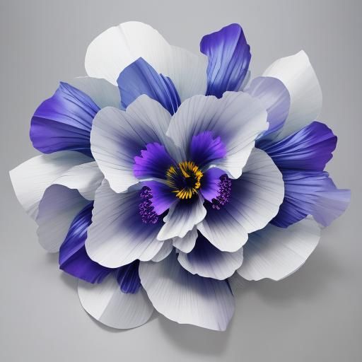 metallic paper iris folding