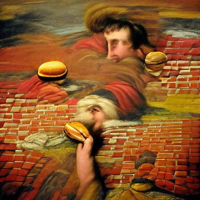 Hamburger Mishap: A Moment of Sadness