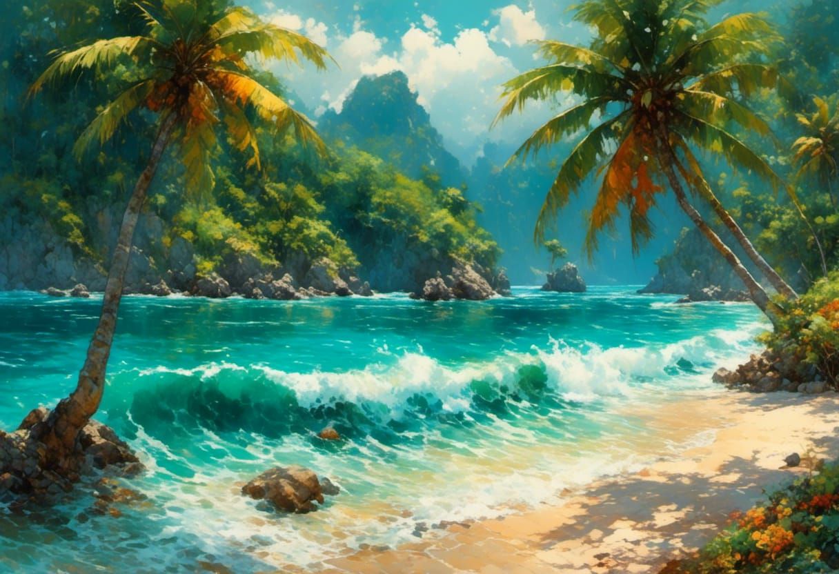 Andaman Sea Coastline: A Tropical Paradise