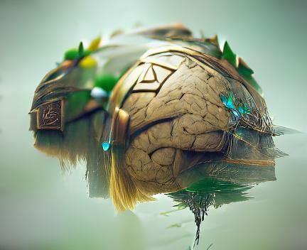 Legend of Zelda Inspired Digital Rendering