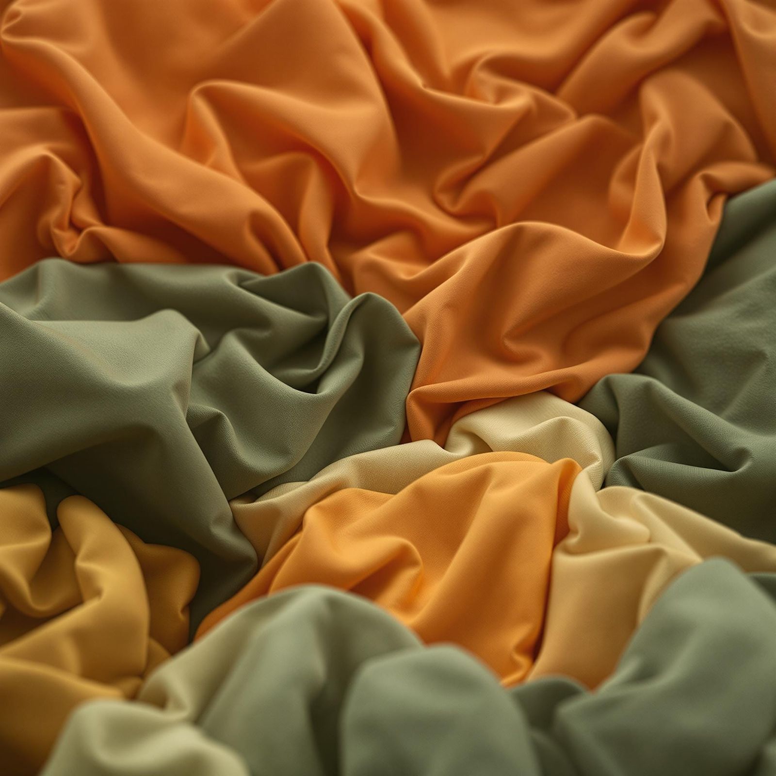 Intimate Linen Scene in Warm Hues