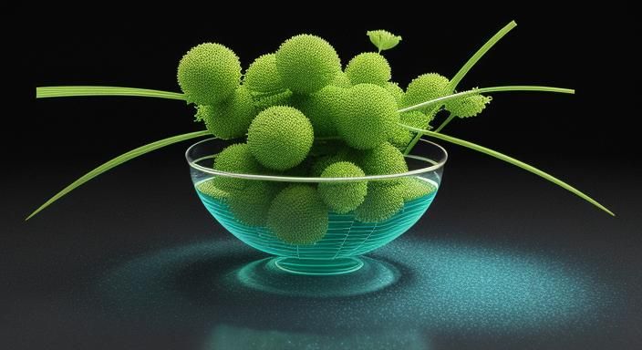 3D Curved Shape in 16-Bit Liminal Style