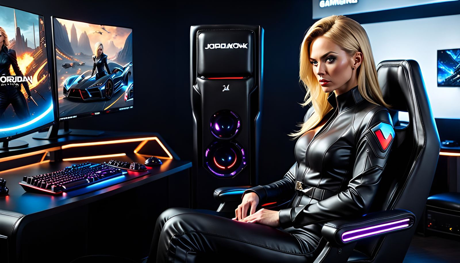 Gaming Glamour: Unveiling Natasha, The Masterful Virtual Vixen