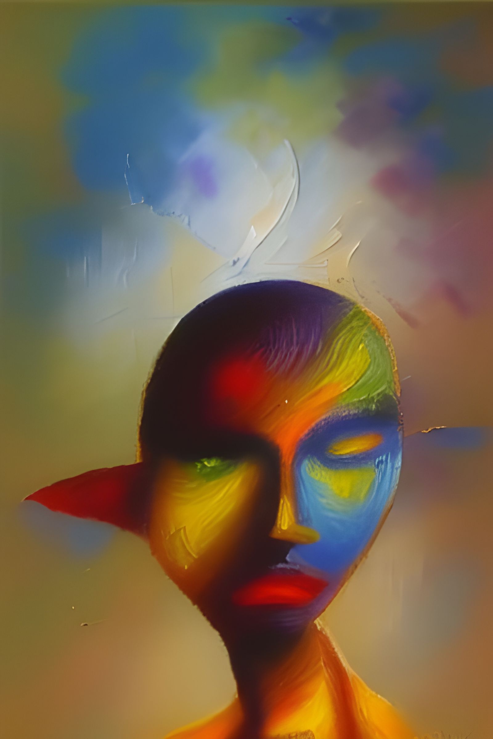 Oil Paint.