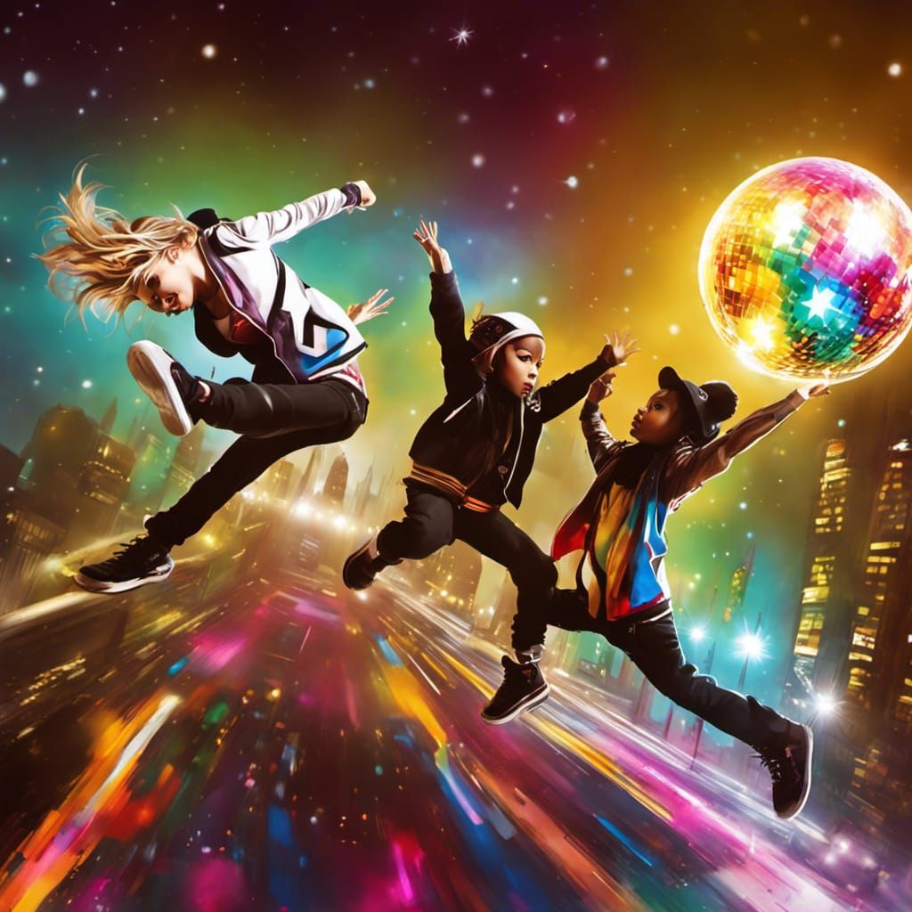 Chibi Hip Hop Dancers Leap into New York