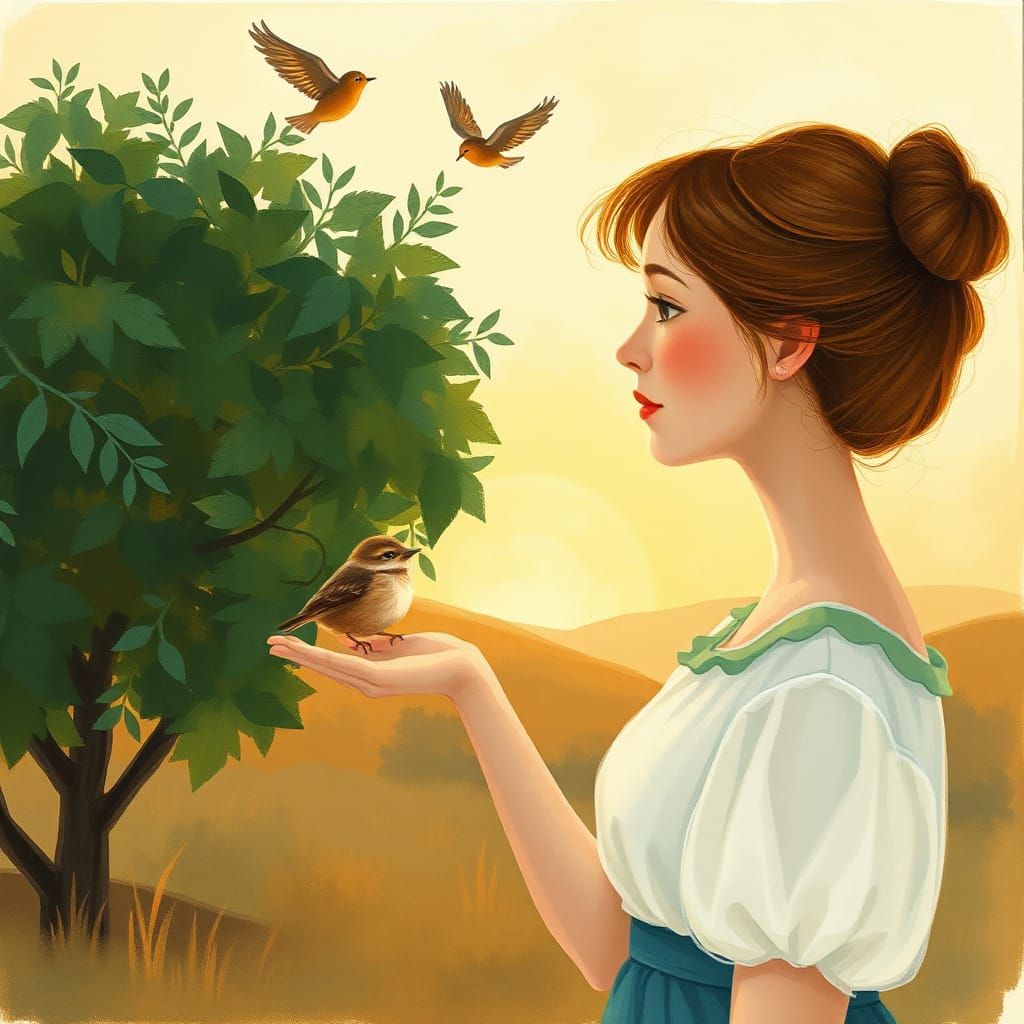 A bird in the hand is worth two in the bush