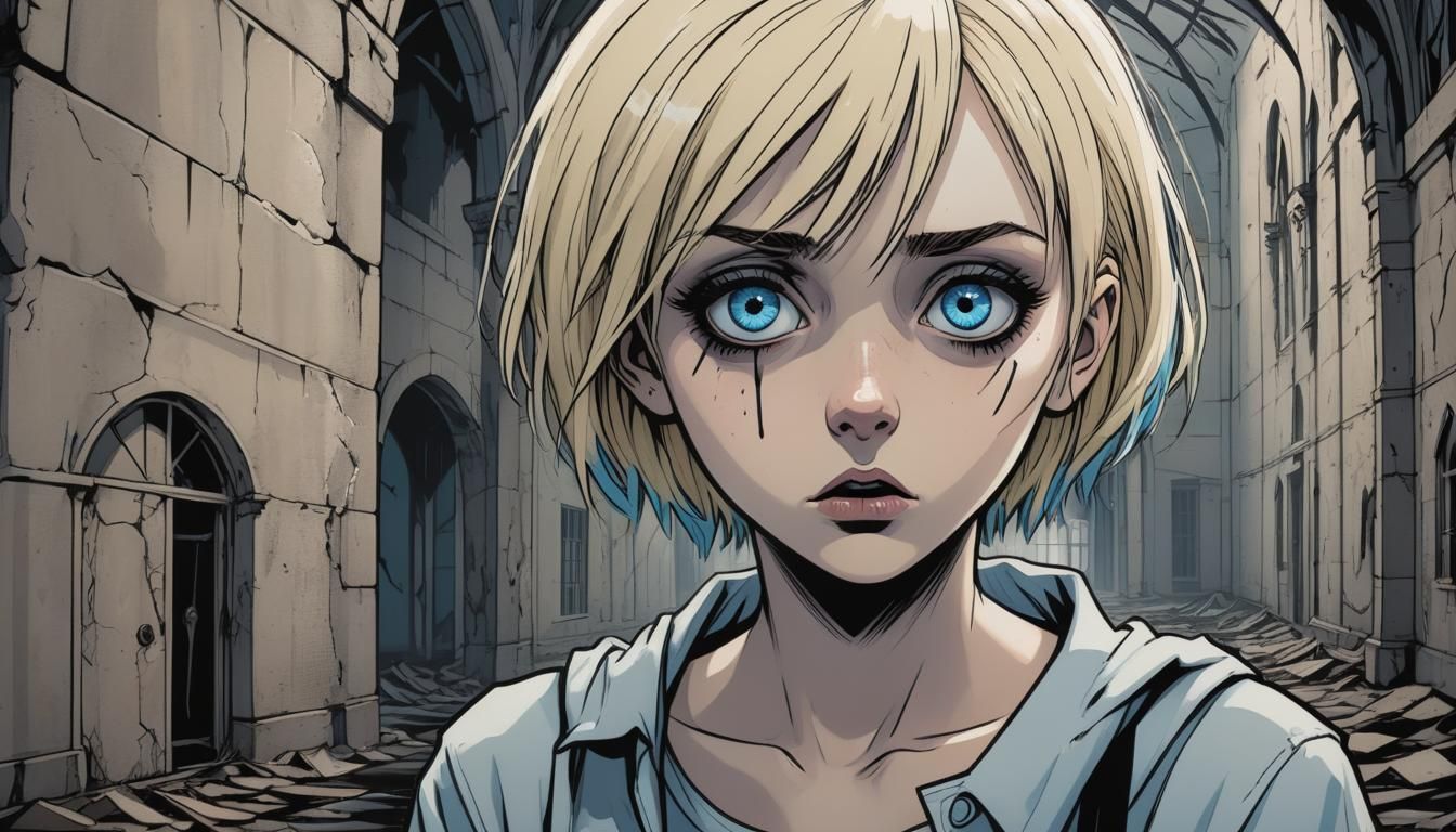 Abandoned Asylum: Blue eyed wonderer