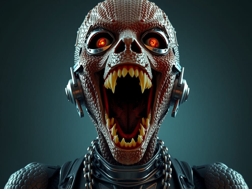 Avant-Garde Woman Unveils Dark, Futuristic Elegance