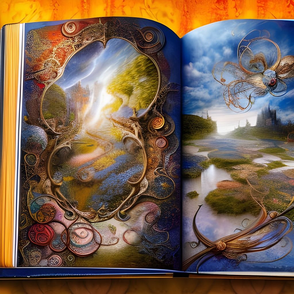 Detailed Storybook Illustration in Fantasy Art Style