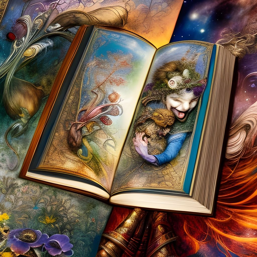 Detailed Storybook Illustration in 8K Resolution
